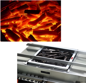 炭火焼きもできます！のイメージ