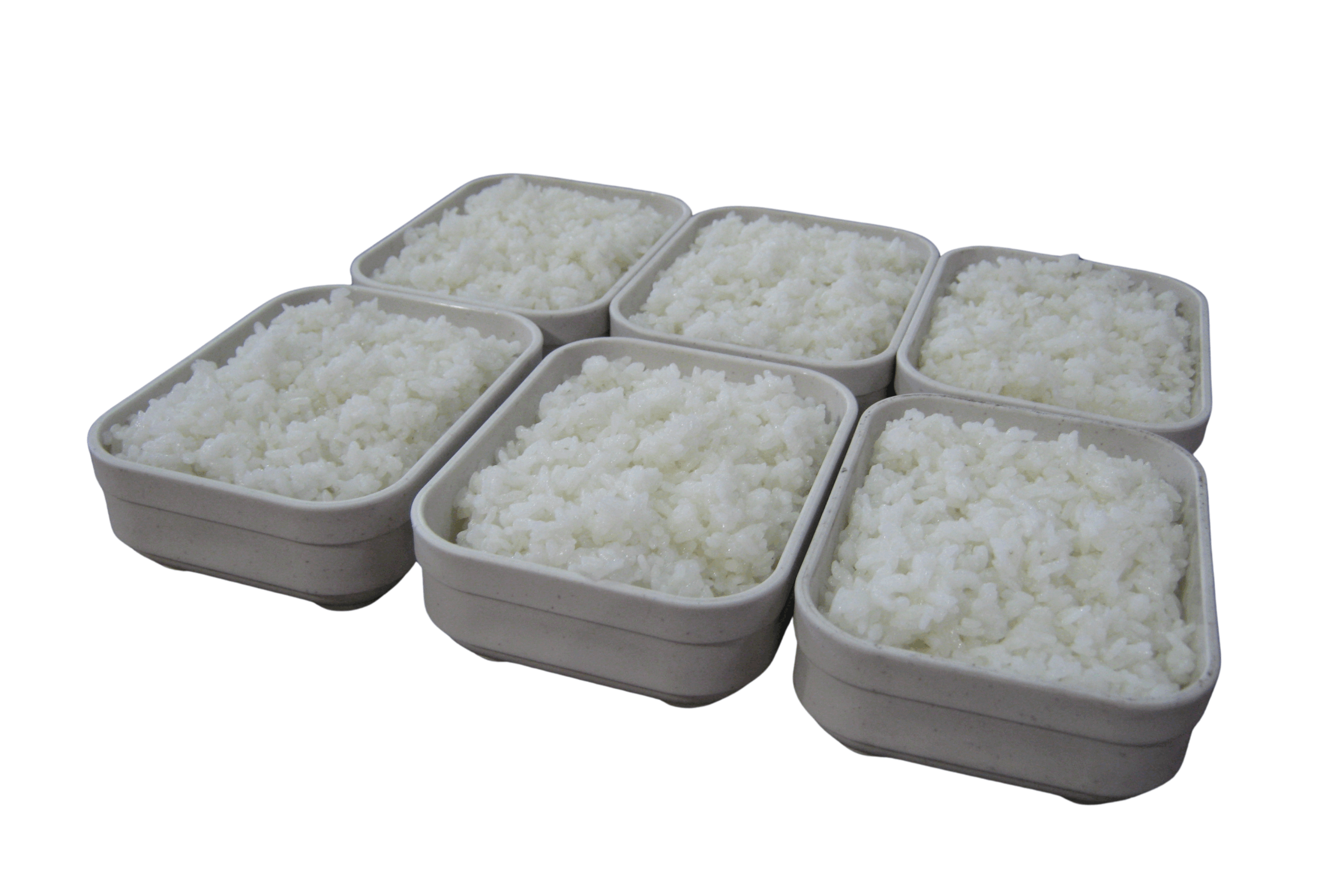 ふっくら盛り付け生米節約！のイメージ